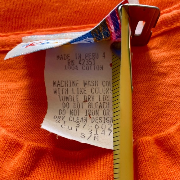 Vintage 1980s Art to Wear Ken Done Palm Tree Graphic Print Single-Stitch T-Shirt - Picture 5 of 11